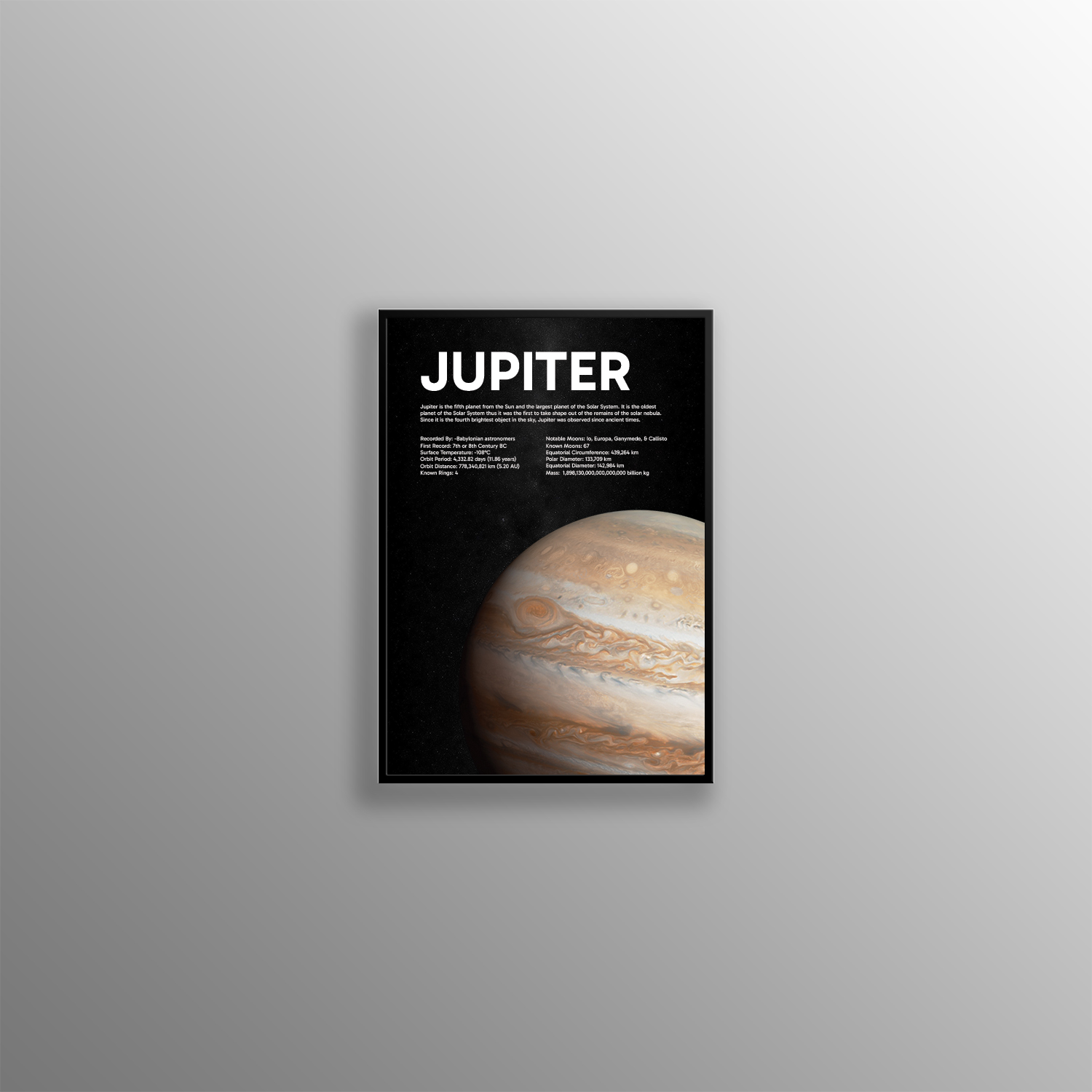 POSTER-PLANET-JUPITER